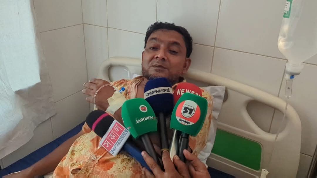 নওগাঁ ধামুইরহাট মফস্বল সাংবাদিক ইউনিয়নের সভাপতির উপর  হামলার তিব্র নিন্দা